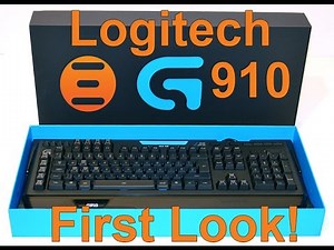 Logitech G910 Orion Spark RGB Mechanical Gaming Keyboard Unboxing/Review