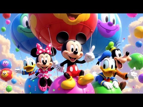 Mickey Mouse Balloon Adventure Episode 11 🎈 | Cloud Parade Celebration | Fun Kids Cartoon