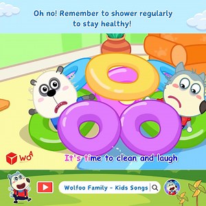 4.7K views · 52 reactions | Let's Take A Bath, Baby!  Stay tuned for new songs on the Wolfoo Family - Kids Songs YouTube channel #wolfoo #cartoonforkids #NurseryRhymes #kidssongs #babysongs | Wolfoo Nursery Rhymes | Facebook