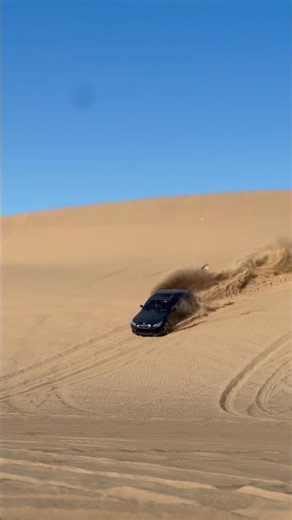 E60 M5 in the dunes! #bmw #car #automobile