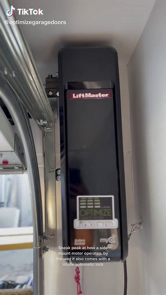 Inside Look: Side Mount Motor Garage Door Operation