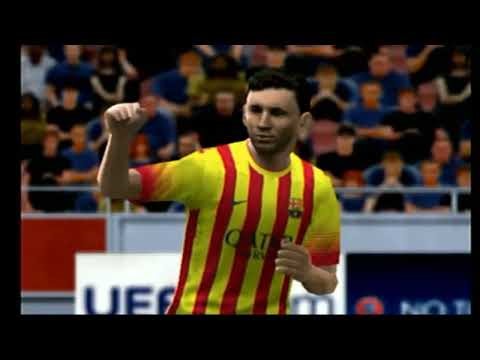 PES 2013 - PSG vs FC BARCELONA l UEFA Champions League : Gameplay PS2