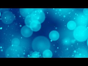 Particle Background Blue Loop - Moving Background