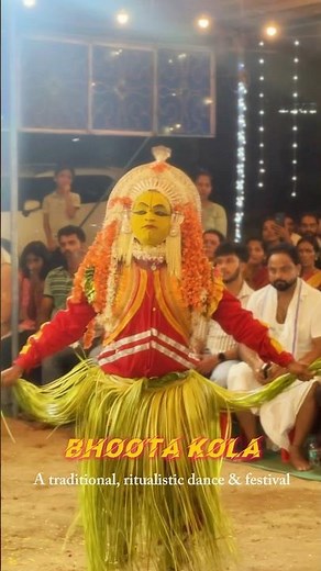 BHOOTA KOLA - The dance of divine spirit #bhootakola #traditional #karnataka