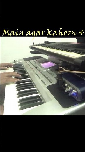 Main Agar Kahoon-4 🎧 - Keyboard Cover - Sonu Nigam, Shreya Ghoshal- (Om Shanti Om -2007)