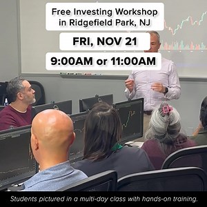 👉 𝗔𝘁𝘁𝗲𝗻𝗱 𝗧𝗵𝗲 𝗙𝗥𝗘𝗘 𝗜𝗡-𝗣𝗘𝗥𝗦𝗢𝗡 𝗧𝗿𝗮𝗱𝗶𝗻𝗴 𝗪𝗼𝗿𝗸𝘀𝗵𝗼𝗽! ✅ Two-hour live workshop at one of our education centers ✅ Weekly stock trade samples from some of our most popular instructors ✅ Trading QuickStart Kit packed with 𝟭𝟬 𝗺𝗶𝗻𝗶-𝗹𝗲𝘀𝘀𝗼𝗻𝘀 𝗼𝗻 𝗱𝗶𝗴𝗶𝘁𝗮𝗹 𝗮𝘀𝘀𝗲𝘁𝘀, 𝘀𝘁𝗿𝗮𝘁𝗲𝗴𝘆 𝗮𝗻𝗱 𝗺𝗼𝗿𝗲 👉 Do you think Wall Street uses the news and tips from their brother-in-law to decide when to buy and sell? 👈 𝗝𝗼𝗶𝗻 𝘂𝘀 𝗳𝗼𝗿 𝗮 𝗳𝗿𝗲𝗲 𝗶𝗻𝘁𝗿𝗼 