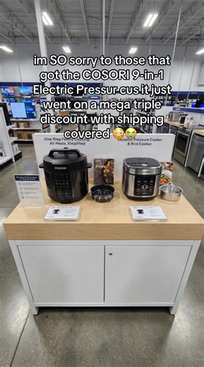 COSORI 9-in-1 Electric Pressure Cooker Mega Sale