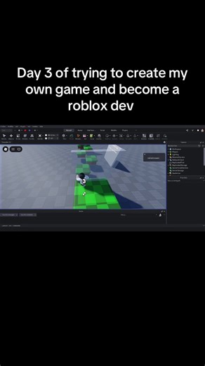Creating My Own Roblox Game: Day 3 Progress
