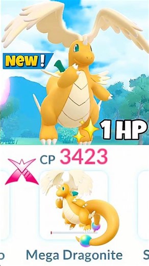 1 HP✨️Mega Dragonite Destroy Grunt Badly in Pokemon Go