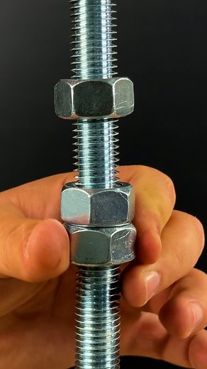 Easy way to join threaded rods! #diy #rods #joint | Garden & Home Lab