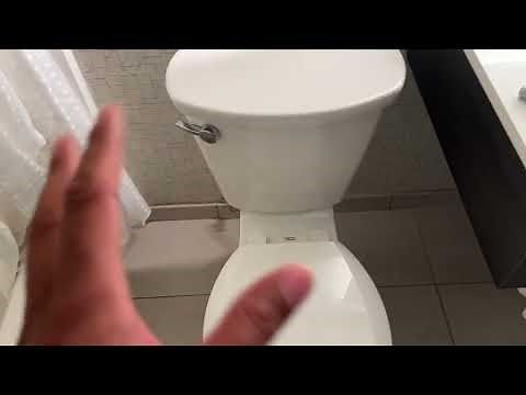 American Standard Toilet - How To Remove and Replace Toilet Seat￼