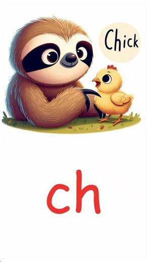 Learn Blend Phonics with Sam My Buddy 🦥 | Easy Reading for Kids 19 🎵✨ CH SH TH