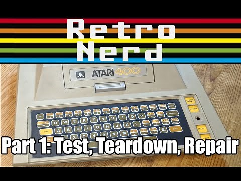 Atari 400 repair part 1