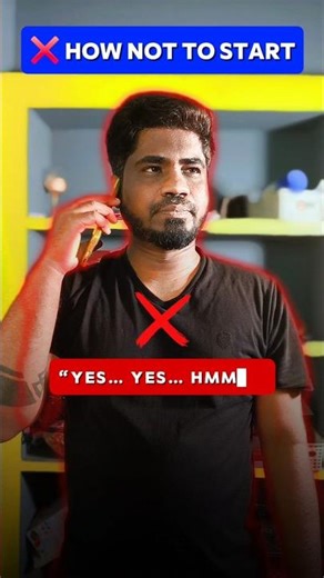 Stop saying " Yes Yes"