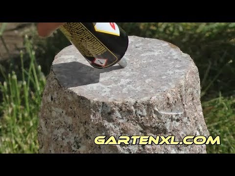 Granit Stein kleben