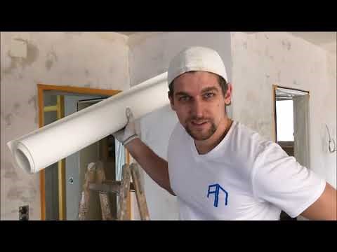 Decke alleine mit Malervlies tapezieren - Vom Wandprofi erklärt!