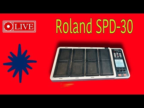 Roland Spd 30 live performance demo