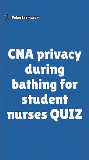 🛁 CNA Privacy During Bathing | Dignity & Patient Care for Students #CNA #NursingStudent #PatientCare
