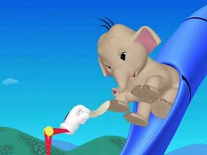 Mickey Mouse Clubhouse Feather 🪶Tickle Baby Elephant