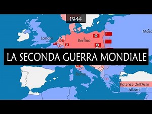 La Seconda Guerra Mondiale - Origine, Eventi e Conseguenze Riassunti sulla Mappa
