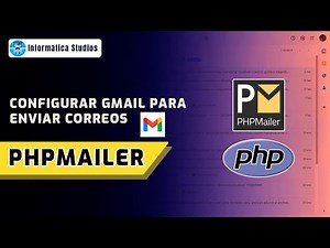 Configurar correo Gmail para Enviar correos con PHPMAILER #php #programacion