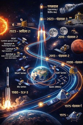ISRO Timeline: Every Major Mission Explained (1975 - 2026) 🛰️