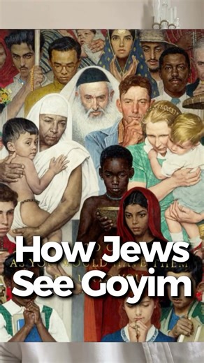 How Jews See Goyim - Based on the Talmud and Kabbalah of Judaism The literal meaning and popular usage of the word Goy is what lots of people are discussing. But this doesn’t get to the heart of the issue. What they’re really trying to get at is how Jews see gentiles. Of course, grifters and Kool-aid consumers won’t care about anything I say here. I’m not speaking to them. In Jewish theology, Goyim very much play an equal but different role. The football metaphor is my own so feel free to questi