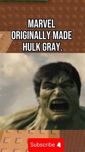 The Real Origin of Hulk (Marvel History) #roblox#marvel #shorts