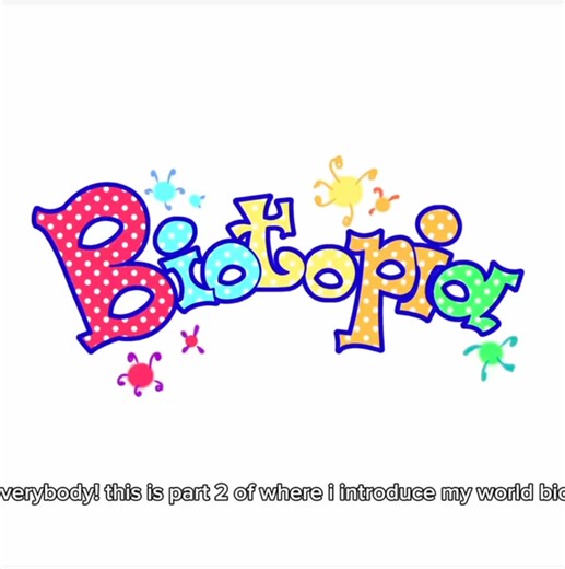 biotopia intro part 2! i made a logo for it too :p #oc #originalcharacter #worldbuilding #writing #digitalart