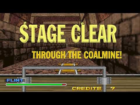 Rail Chase 2 (1995) Sega Model 2 arcade emulator 4K