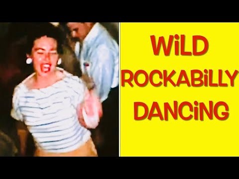 Wild 1950s Rockabilly House Party Dancing #rockabilly