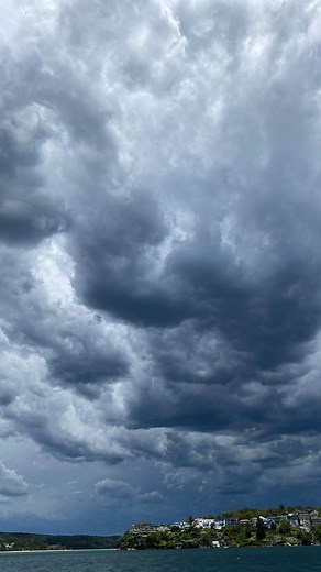 Storm approaching Port Hacking | Port Hacking Putters