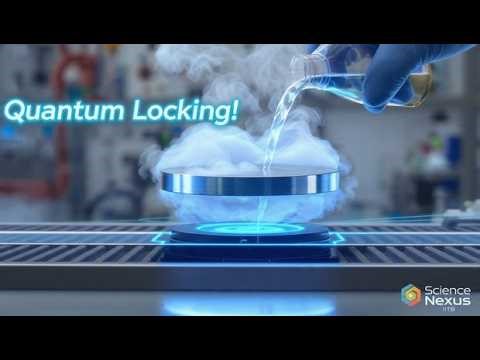 The Science Behind Quantum Locking | Superconductor Levitation Explained