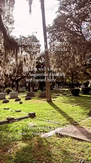 2.4K views · 75 reactions | 益 Evergreen Cemetery in St. Augustine,...