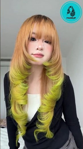 Chic & Effortless Haircut for Square or Round Faces 💕 #howtocutcurlyhair #hairstyle #hair #makeup