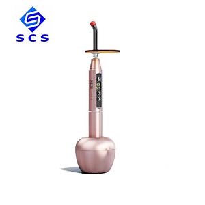 Aluminum Shell LED Dental Curing Light Unit Wireless Colorful Light Cure Machine
