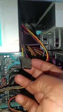 Inside a Computer CPU Cabinet | Short Video