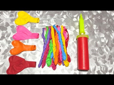 Oddly Satisfying Balloon Popping 🌈💖 Rainbow & Heart ASMR