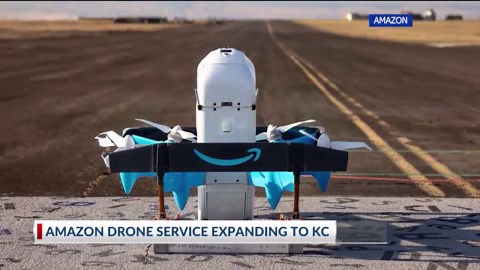 Amazon drone service expanding to KC