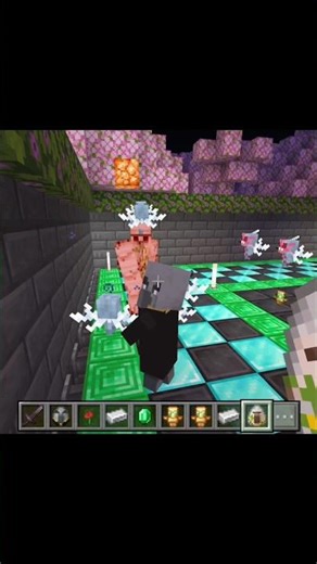 IRON GOLEM VS EVOKER PART-2|#minecraft #gaming #shorts |@PratikMgOfficial