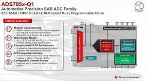 Precision SAR ADCs for Automotive | Video | TI.com