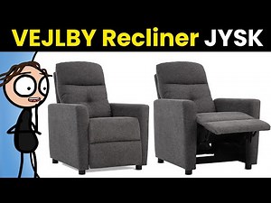 VEJLBY Recliner - Assembly Instructions and Review (JYSK)