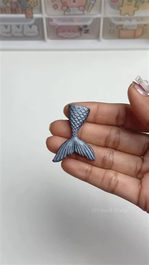 DIY-hard Crafty on Instagram: "Miniature Craft DIY 🐟"