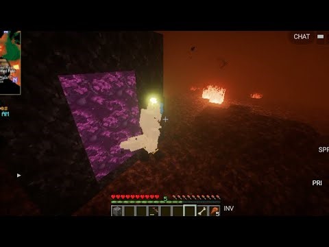Minecraft survival nether