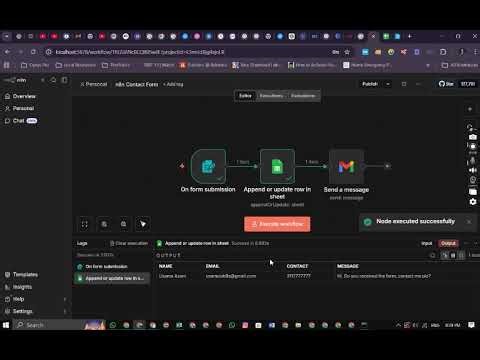 n8n Form Submission Workflow Automation