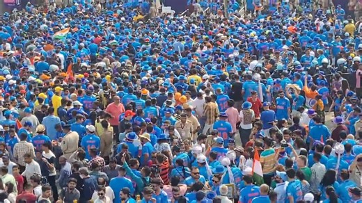 24K views · 1.3K reactions | Scenes outside Narendra Modi Stadium ️ for the #CWC23Final between #INDvAUS  #WCFinalonDD | DD SPORTS | Facebook
