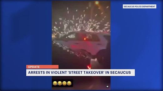 Violent street takeover in Secaucus results in charges against multiple suspects