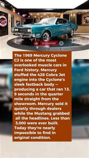 Mercury Built a Secret Muscle Car That Most People Completely Missed