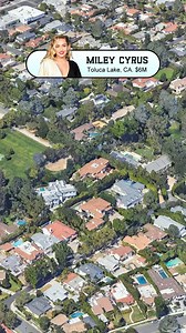 Miley Cyrus’s childhood home located in Toluca Lake,valued at $6 million.#mileycyrus #mansion #celebrity #house #celebrityhouse #childhood #disney #hannahmontana | Real Estate of Stars