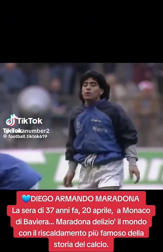 Maradona's Iconic 1989 Warm-up in Munich